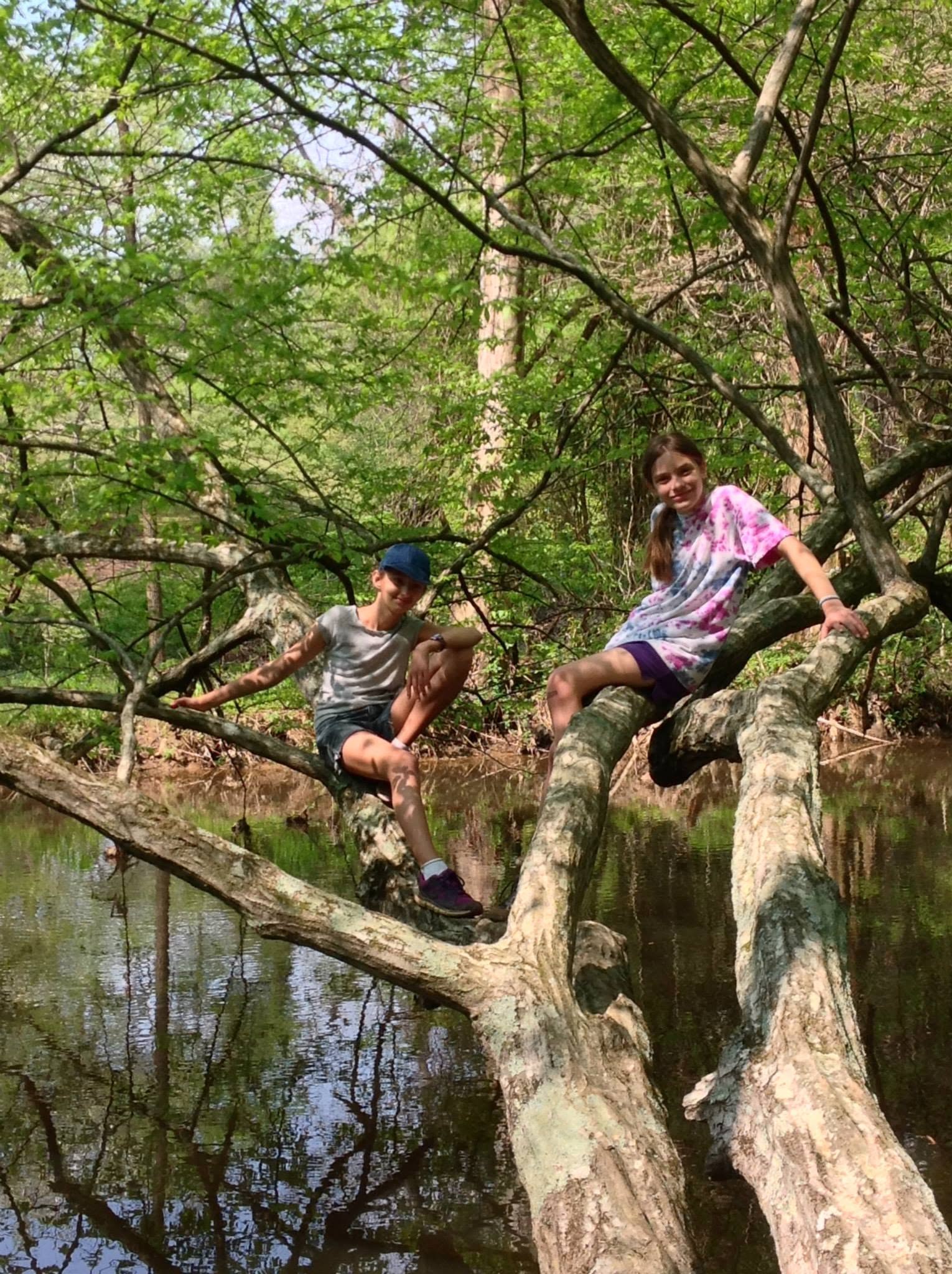Hawbridge students participating in a Place-Based Education experience.